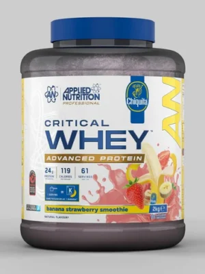 Applied Nutrition Critical Whey Protein Chiquita Banana Strawberry Smoothie 2kg