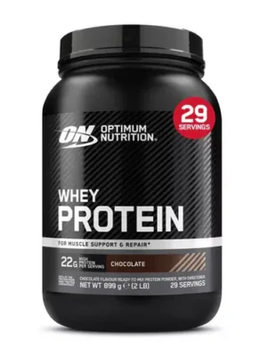 Optimum Nutrition Whey Protein Powder 100% Concentrate Strawberry 870g